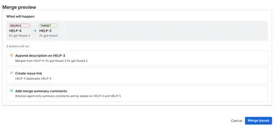 IssueMerge For Jira — Atlassian plugin