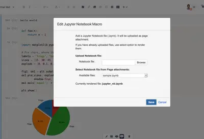 Jupyter Notebook Viewer for Confluence — Atlassian plugin