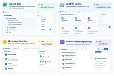 Kamila Macros for Confluence — Atlassian plugin