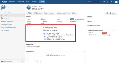 Katalon - Test Automation for Jira — Atlassian plugin
