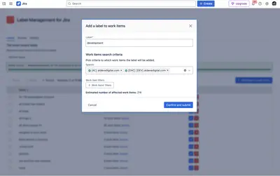 Label Management for Jira — Atlassian plugin