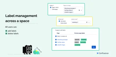 Label Manager - bulk edit labels in Confluence — Atlassian plugin