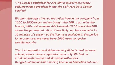 License Optimizer for Jira — Atlassian plugin