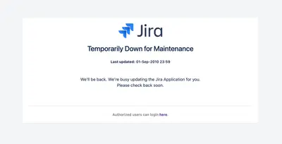 Maintenance for Jira — Atlassian plugin