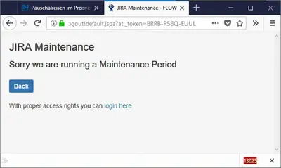 Maintenance Mode for Jira (the Original) — Atlassian plugin