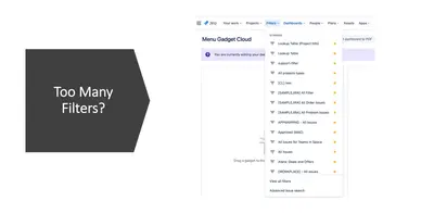 Menu Gadget — Atlassian plugin
