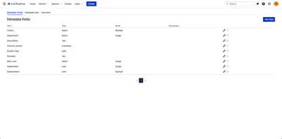 Metadata for Confluence Cloud — Atlassian plugin