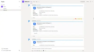 Microsoft Teams for Bitbucket — Atlassian plugin