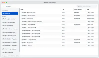 Millarum File Explorer — Atlassian plugin