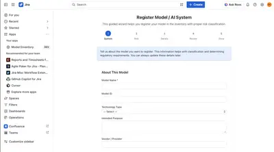 Model Inventory for Jira — Atlassian plugin