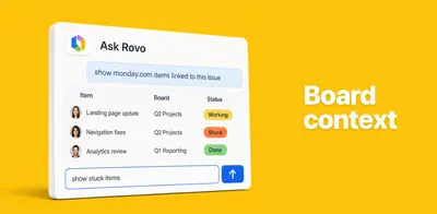 monday.com Agent+ for Jira — Atlassian plugin