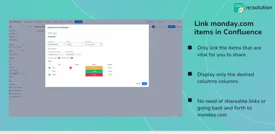 monday.com for Confluence Sync boards & Items — Atlassian plugin