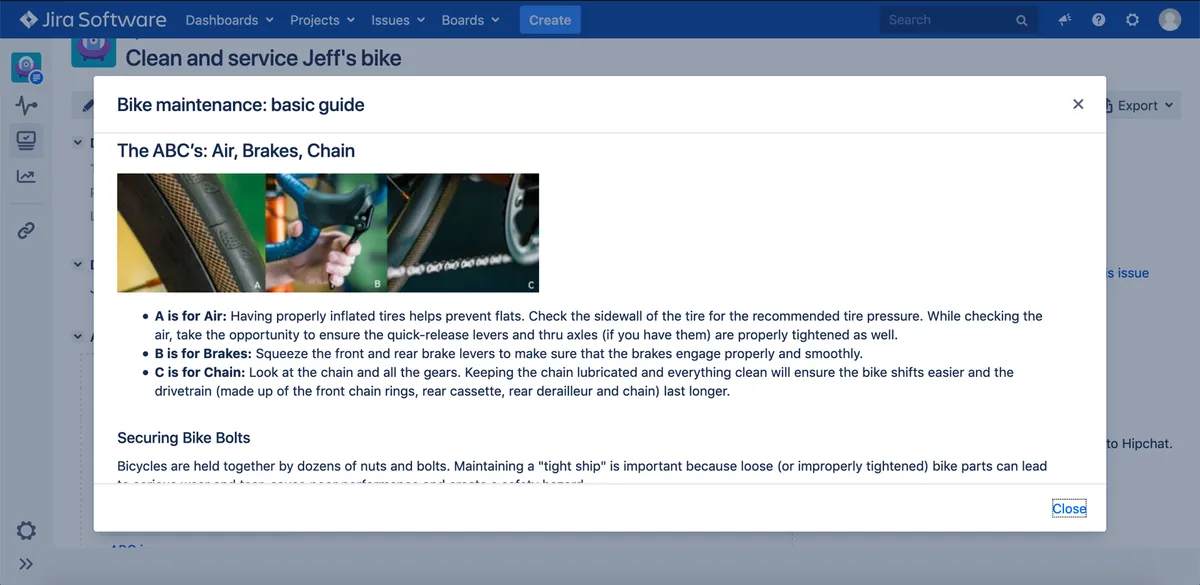 Notes for Jira Issues — screenshot from the Atlassian Marketplace listing