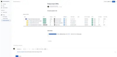 OKR for Confluence — Atlassian plugin