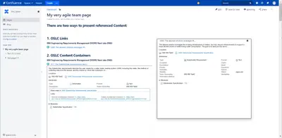 OSLC Connector for Confluence — Atlassian plugin