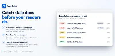 Page Pulse — Atlassian plugin