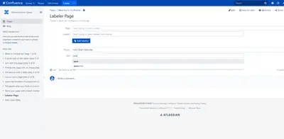 Pagela - Page Labeler — Atlassian plugin