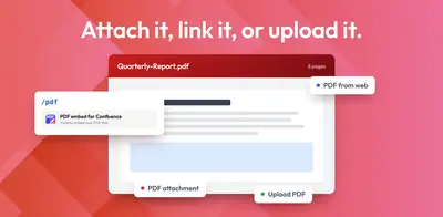 PDF for Confluence (Import & Embed Documents) — Atlassian plugin
