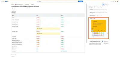 Personal Notes & Todos — Atlassian plugin