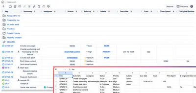 Personal Tasks Manager for Jira, Reports, exporting to Excel — Atlassian plugin