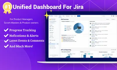 Pm Overview - Scrum product and project management Dashboard — Atlassian plugin