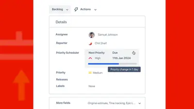 🔝 Priority Scheduler — Atlassian plugin