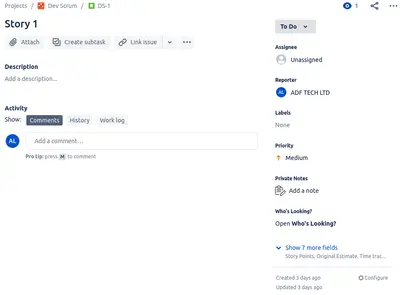 Private Notes for Jira Cloud — Atlassian plugin