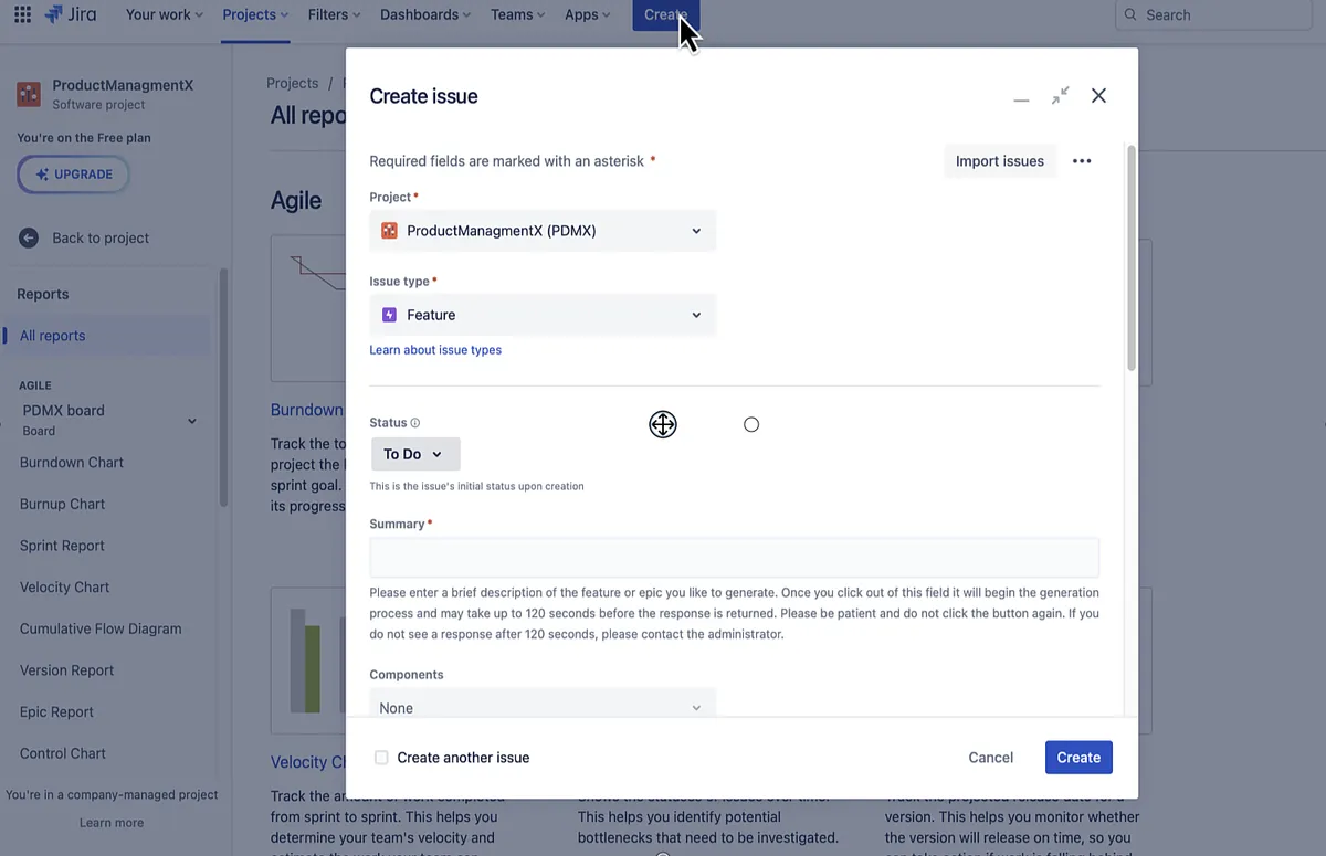 ProductManagerX by NerdLogic.AI — screenshot from the Atlassian Marketplace listing