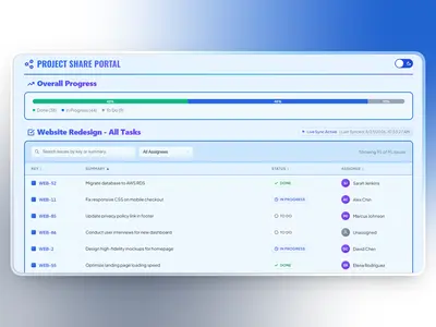 Project Share Portal for Jira — Atlassian plugin
