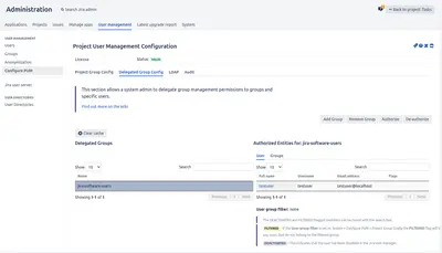Project User Manager (PUM) #EOL — Atlassian plugin
