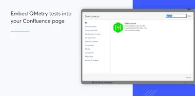 QTM4J Integration for Confluence — Atlassian plugin