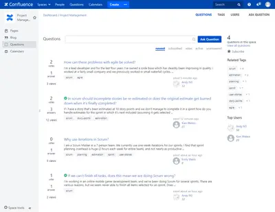Questions & Answers — Atlassian plugin