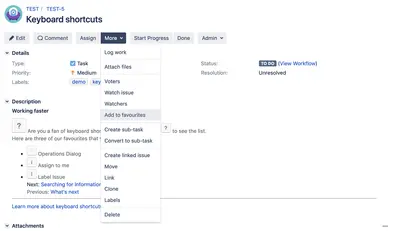 Raley Favourites for Jira — Atlassian plugin
