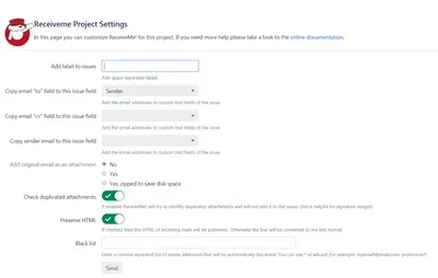ReceiveMe! - Email handler for Jira — Atlassian plugin
