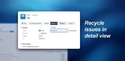 Recycle Bin for Jira — Atlassian plugin