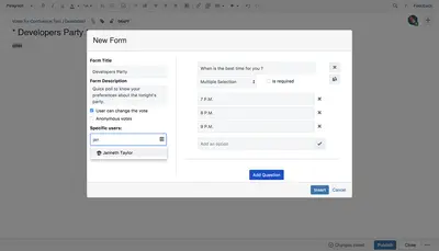 Regos Forms for Confluence — Atlassian plugin