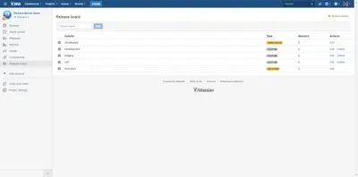 Release Board for Jira — Atlassian plugin