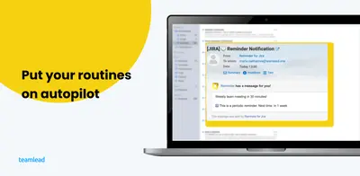 Reminder for Jira (Follow-Ups, Deadlines & Notifications) — Atlassian plugin