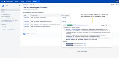 ReqIF extension for Requirement Yogi — Atlassian plugin