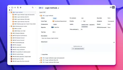 Requirements & Test Management for Jira — Atlassian plugin