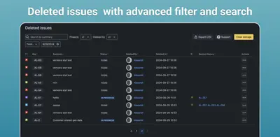 Restore Deleted Issues for Jira — Atlassian plugin
