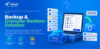Revyz Command Center for Confluence — Atlassian plugin