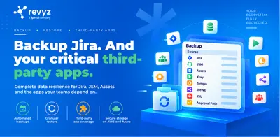 Revyz Command Center for Jira (Backup Configuration Restore) — Atlassian plugin
