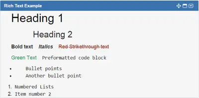 Rich Text Gadget for Jira — Atlassian plugin
