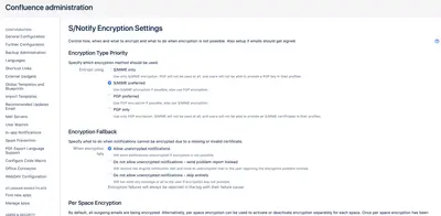 S/Notify Email Encryption for Confluence — Atlassian plugin