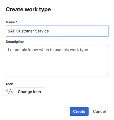 SAP CS Template for Jira Cloud — Atlassian plugin