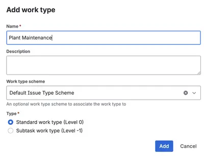 SAP PM Template for Jira Cloud — Atlassian plugin