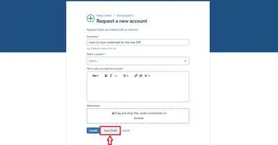 Save as Draft – For lengthy forms — Atlassian plugin