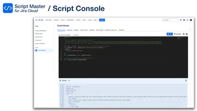 Script Master for Jira — Atlassian plugin