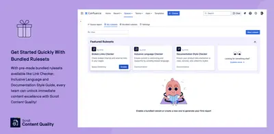 Scroll Content Quality for Confluence — Atlassian plugin